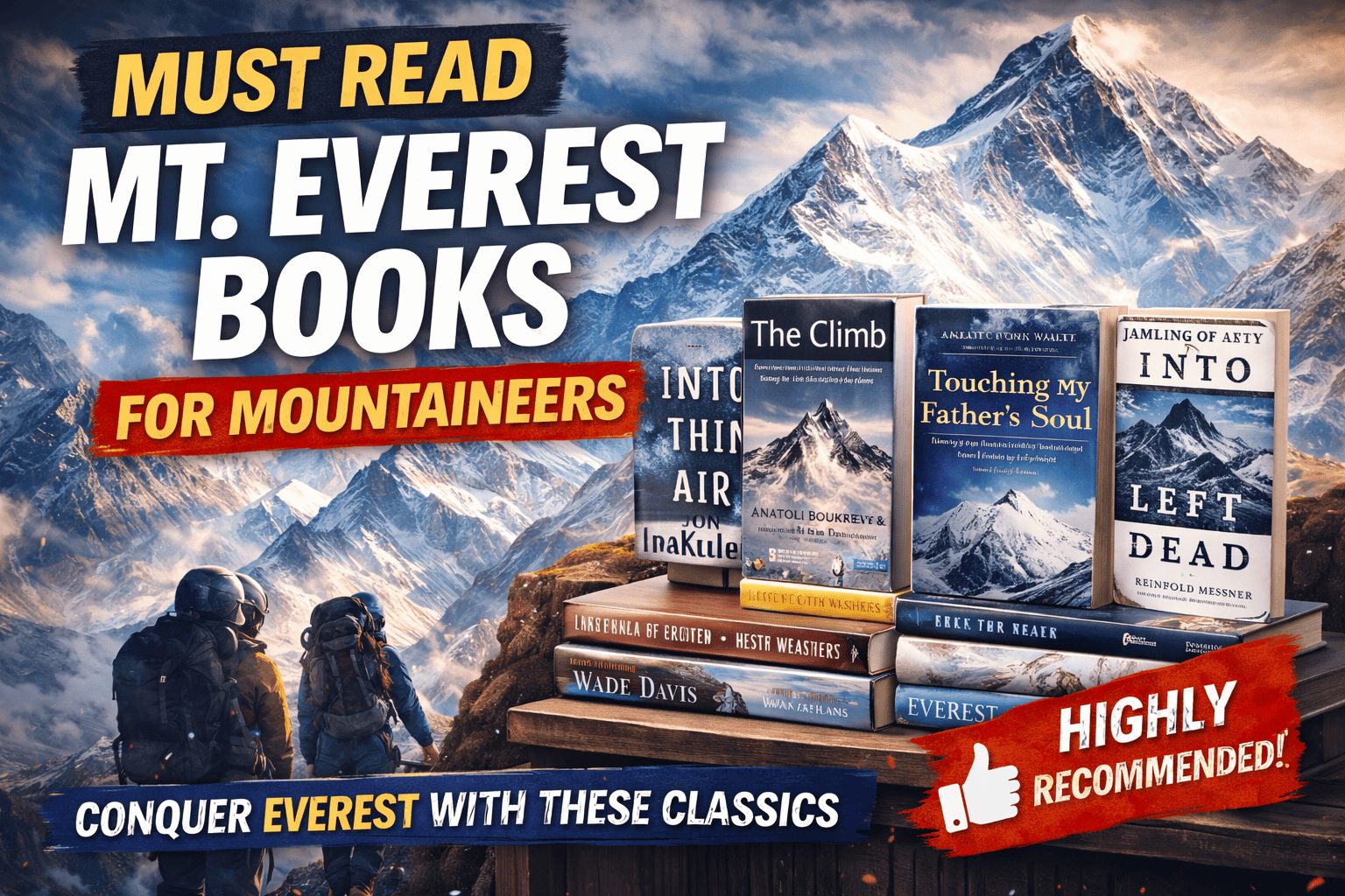 Must read Mount Everest book for mountaineers
